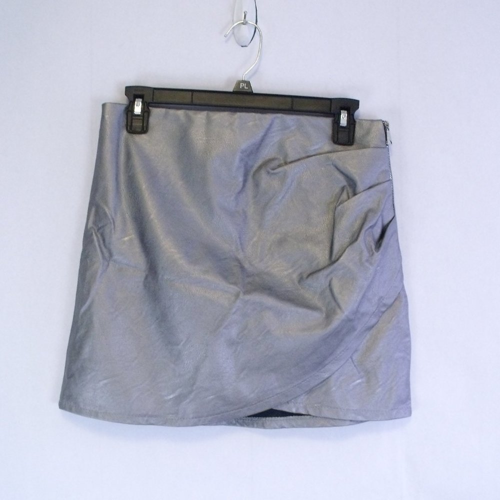 Venti6 Gray Ruched Skirt